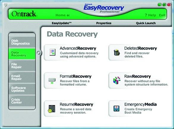 Easy Recovery обладает самой богатой функциональностью из всех рассмотренных программ