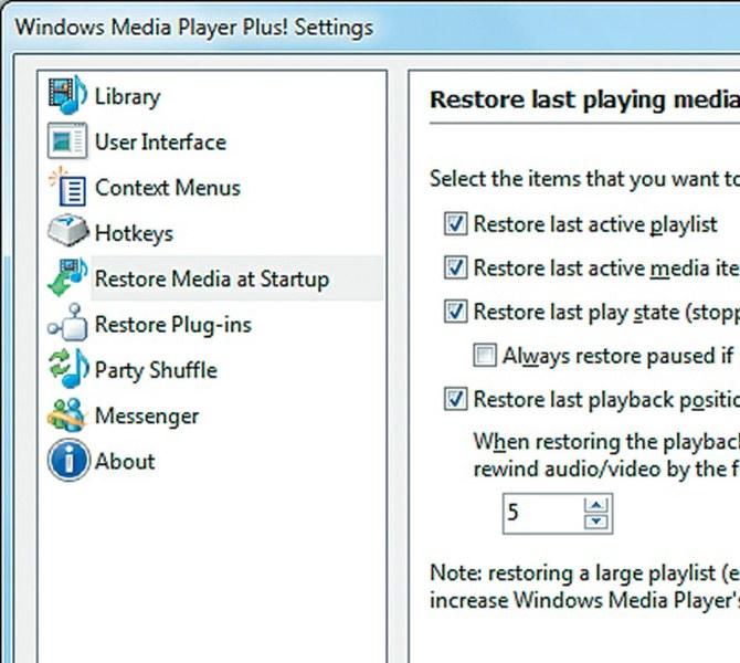 Тюнинг плеера. Плагин Media Player Plus добавляет ряд интересных опций в Windows Media Player 11