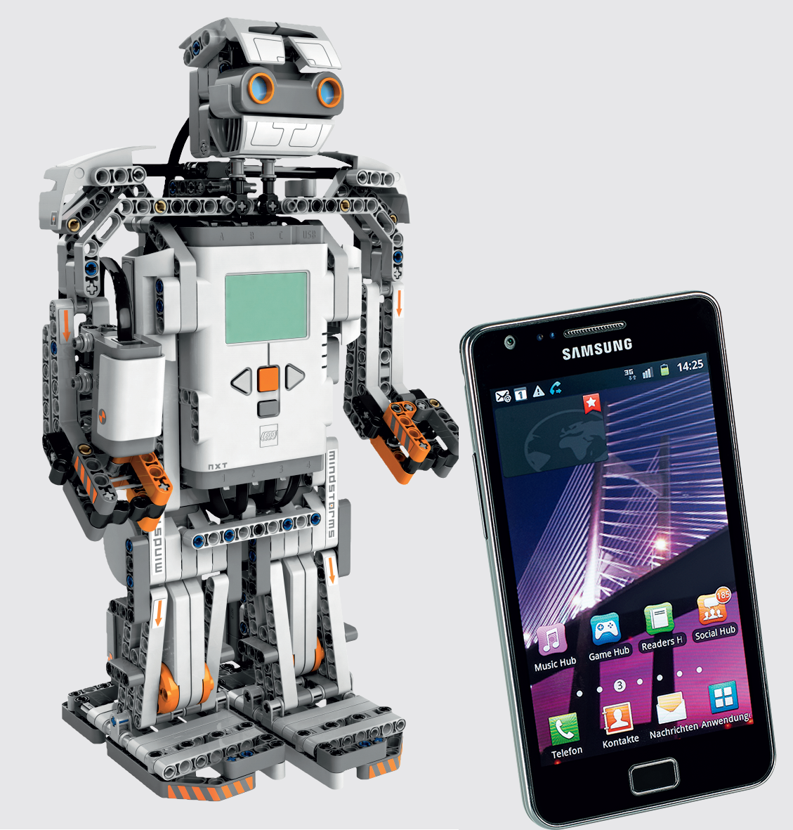 Роботами Mindstorms можно управлять голосовыми командами со смартфона