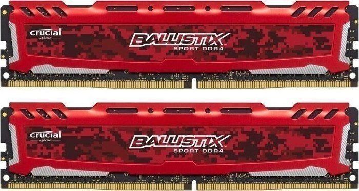 Тест и обзор оперативной памяти Crucial Ballistix Sport LT 2x 4GB DDR4-2400: 10 лет гарантии