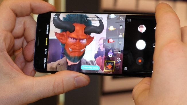 С Galaxy S9 можно оживить анимационных персонажей собственной мимикой