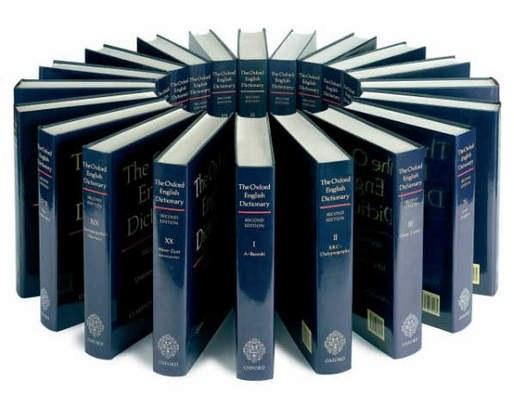 Oxford English Dictionary публиковался с 1884 года