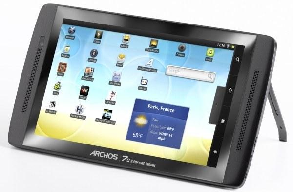 Планшет Archos 70 Internet Tablet: 8 Гб и Android 2.2