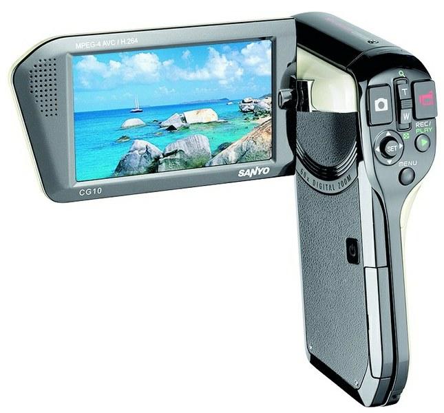 Sanyo VPC-CG10 — лучшая компактная видеокамера с качественным микрофоном