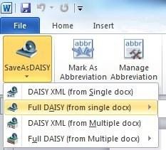 Microsoft Office 2010 DAISY
