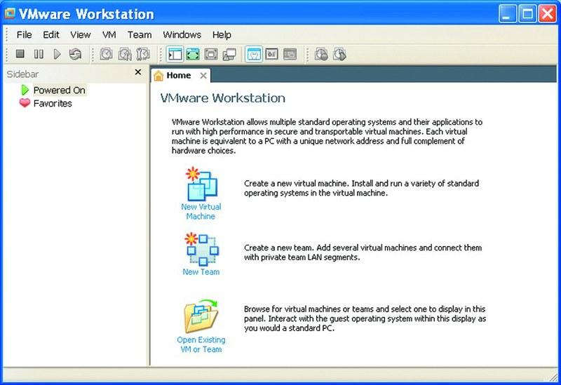 VMware Workstation обладает простым интерфейсом и обширным набором функций для решения профессиональных задач виртуализации