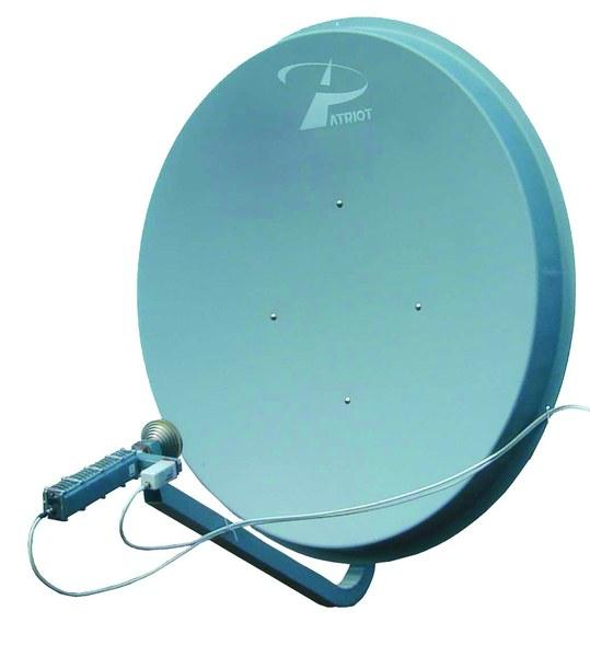 Спутниковая «тарелка» обеспечивает как прием, так и передачу обратного сигнала. Чем больше ее диаметр, тем надежнее связь