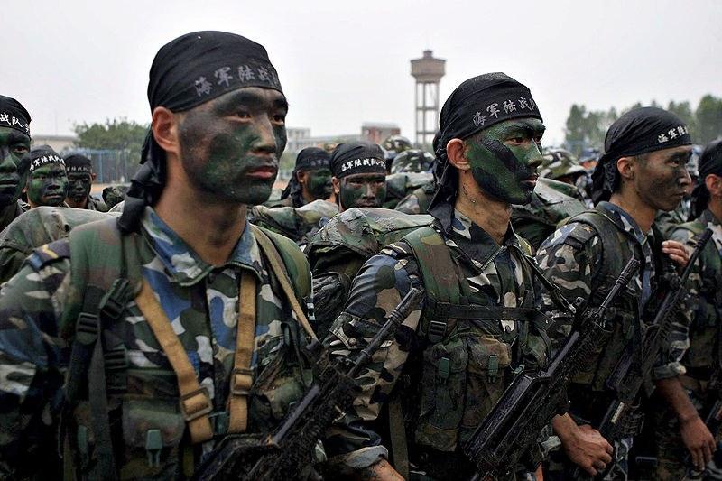 Морские пехотинцы Народно-Освободительной армии Китая
