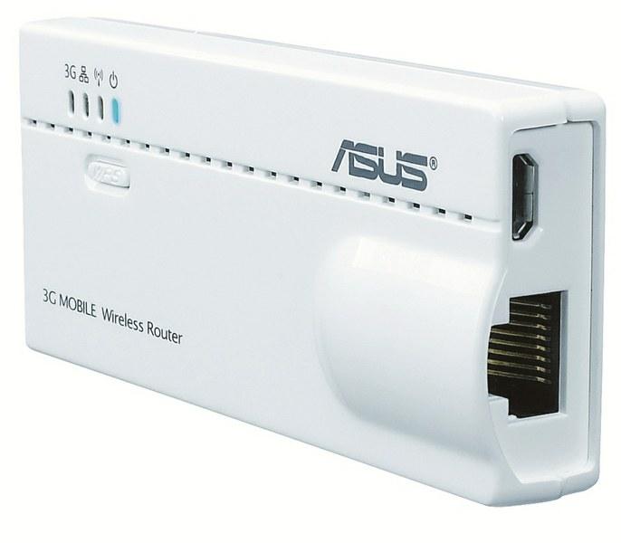 ASUS WL-330N3G Миниатюрный беспроводный роутер предназначен для организации общего доступа на основе 3G-соединения