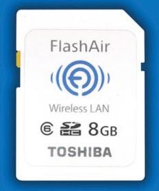 Toshiba FlashAir - SDHC с модулем Wi-Fi