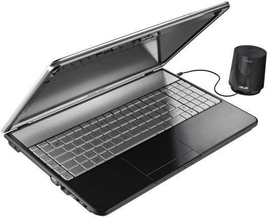 Мультимедийные ноутбуки ASUS комплектуются отдельным сабвуфером