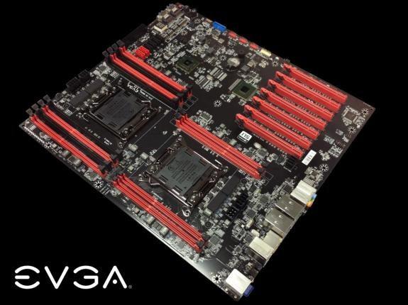 EVGA Двухслотовая системная плата для процессоров Intel Sandy Bridge-E