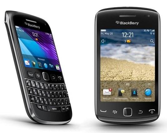 BlackBerry Bold 9790 и BlackBerry Curve 9380