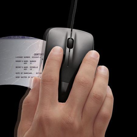 Scanner Mouse - гибрид мыши и сканера