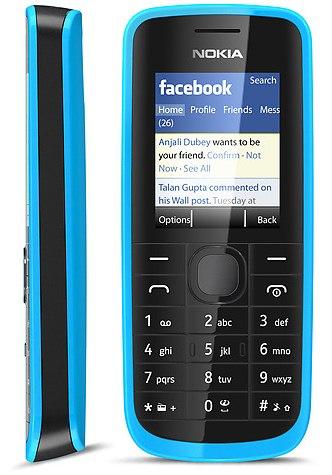 Недорогой телефон Nokia 109 'заточен'под работу в Интернете