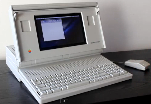 Macintosh Portable с Mac OS X Mountain Lion