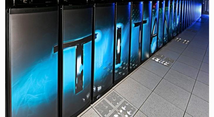 Сепер компьютер Titan из Национальной лаборатории Оук-Ридж (США) занял первое место в списке самых мощных суперкомпьютеров