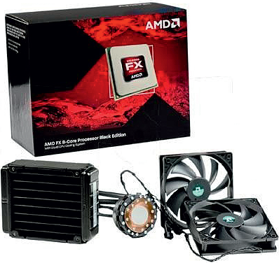 Процессоры AMD с жидкостным охлаждением