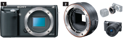 Если число объективов для байонета Sony E 1 недавно достигло цифры 13, то формат Micro 4:3 представлен на рынке существен- но лучше. Также в настоящее время выпускаются переходники, позволяющие ставить на «беззеркалки» оптику «зеркального» формата 4:3 и Leica M 2 . 2 2 2