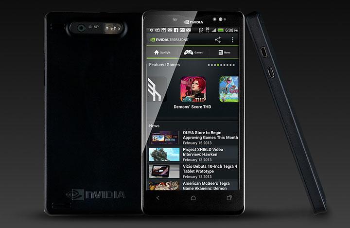 NVIDIA Phoenix - референсный смартфон с процессором NVIDIA Tegra 4i