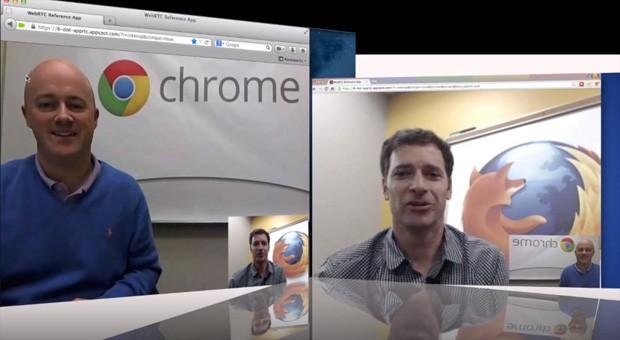 Разработчики Google Chrome и Mozilla Firefox провели видеоконференцию, используя только бразеры