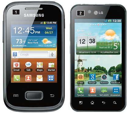 Смартфон Samsung Galaxy Pocket (1) стоимостью 3500 рублей оснащен процессором Broadcom BCM21553, самым маломощным из тех, которые сейчас производятся. Чипы ARM Cortex-A8 до сих пор широко распространены на рынке планшетов, тогда как единственным до сих пор продаваемым смартфоном на их основе является LG Optimus Black (2).