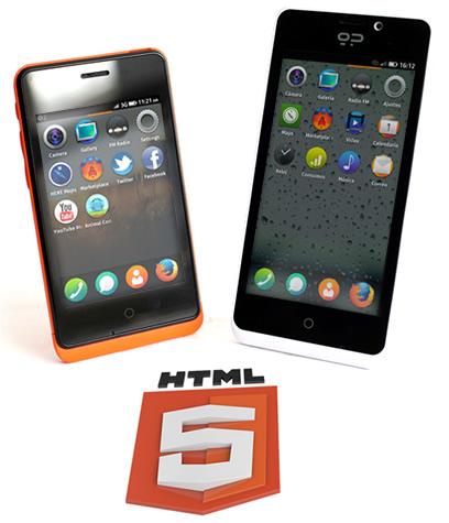 Смартфоны Keon (слева) и Peak c Mozilla Firefox OS пуступили в продажу