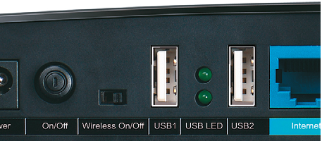 Все роутеры, участвовавшие в тесте, оснащены портами USB 2.0. К ним можно подключать принтеры, USB-накопители в виде флеш-карты или жесткого диска и использовать в домашней сети.
