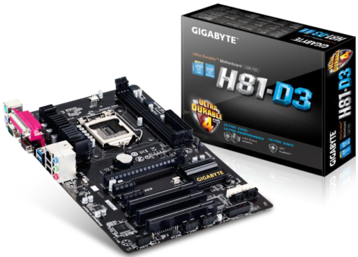 GIGABYTE начинает поставки материнских плат на базе чипсетов Intel H81-серии