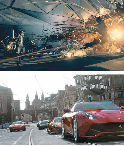 Экшен Quantum Break и гоночный симулятор Forza Motorsport 5, обещающие максимально реалистичную физическую модель, — самые ожидаемые эксклюзивы для платформы Xbox One.