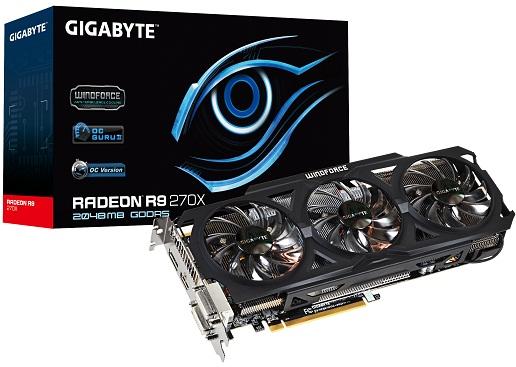 Gigabyte Radeon R9 270X Overclock Edition