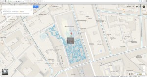 Google maps - street maps «Прогулка по Большому театру»