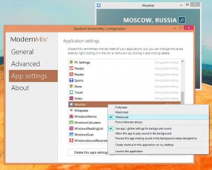 ModernMix позволит запускать приложения Windows 8  в оконном режиме