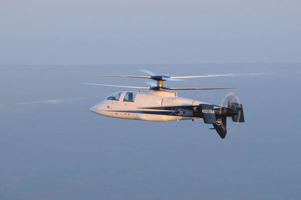 Прототип скоростного вертолета Sikorsky X2
