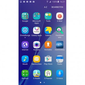 Интерфейс Снимок с Samsung Galaxy A5