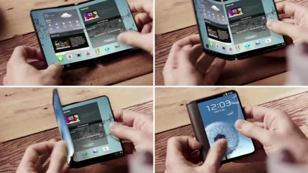 Складной мобильный телефон от Samsung: в начале 2017 года он будет готов