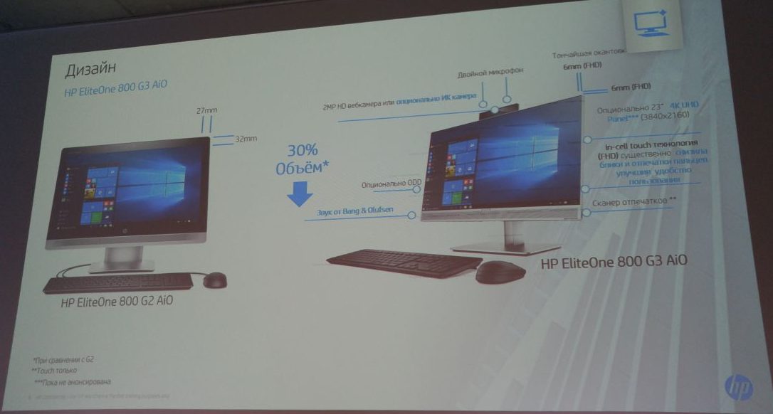 HP Inc представила в России новые персональные компьютеры серии Elite