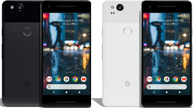 Google Pixel 2 (XL) в сравнении с Galaxy S8 (Plus)