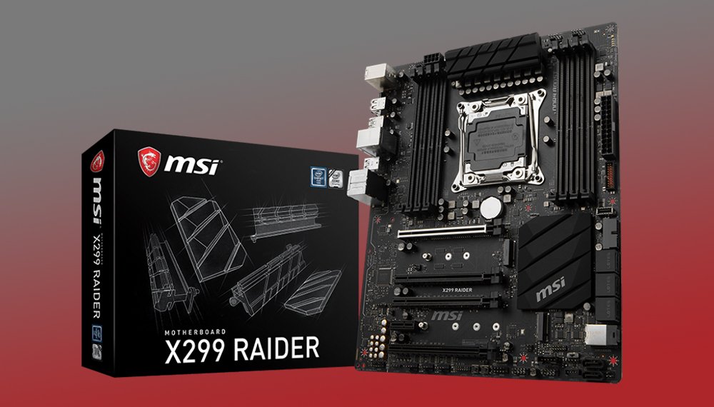 MSI X299 RAIDER