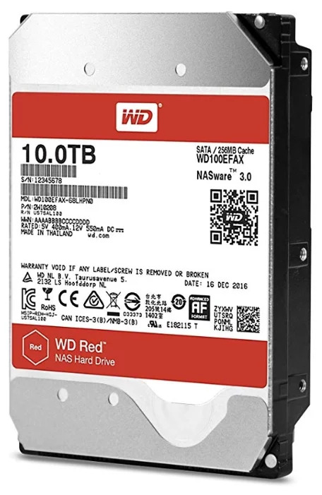 3 оптимальных бюджетных HDD емкостью от 10 Тбайт