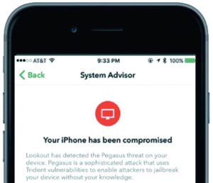 Бесплатное приложение для обеспечения безопасности от компании Lookout сообщит, если iOS-устройство было взломано или атаковано хакером