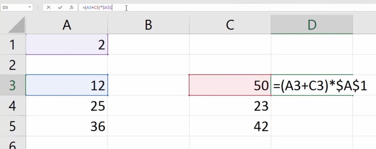 Как в Excel использовать абсолютную ссылку
