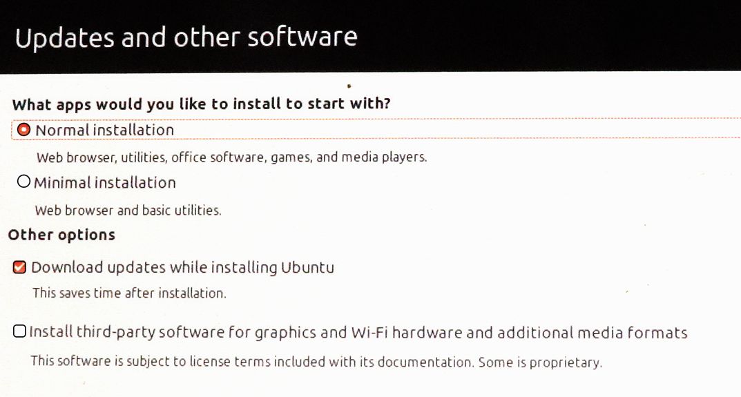 В меню «Software Updater» («Обновление приложений») можно устанавливать патчи безопасности Ubuntu для закрытия уязвимостей