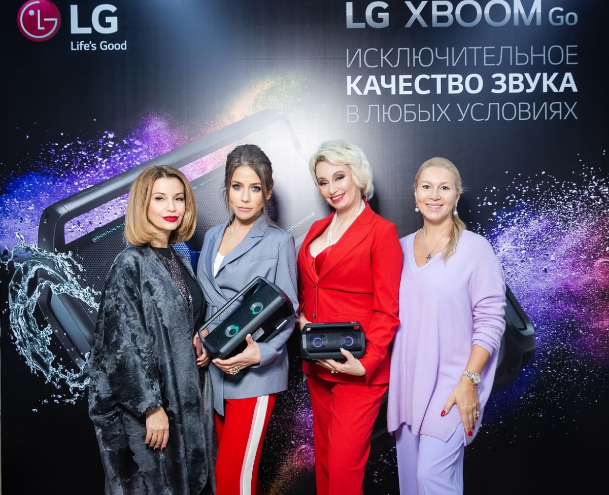 Портативные акустические системы LG XBOOM Go серии PK уже в России