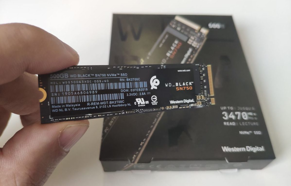 Обзор накопителя SSD Western Digital Black SN750 NVMe: создан для геймеров