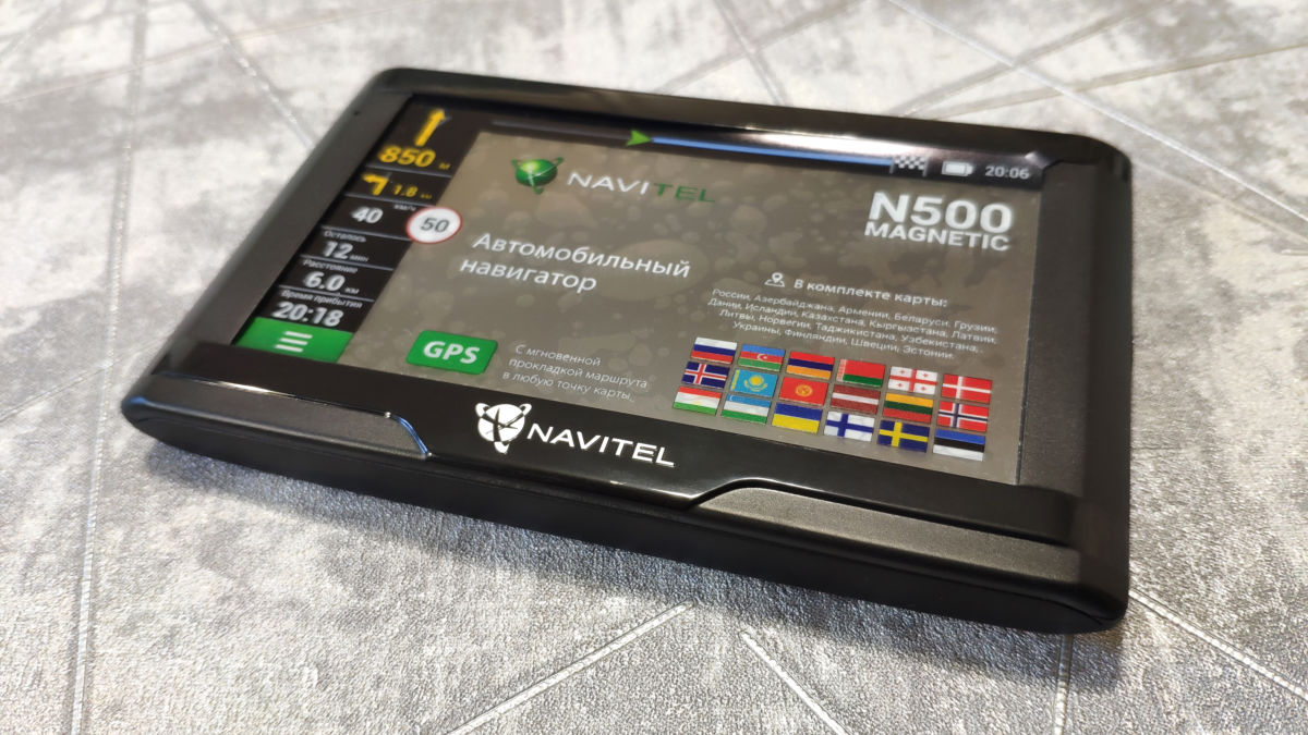Тест автонавигатора NAVITEL N500 Magnetic: магнитное крепление и новая быстрая ОС