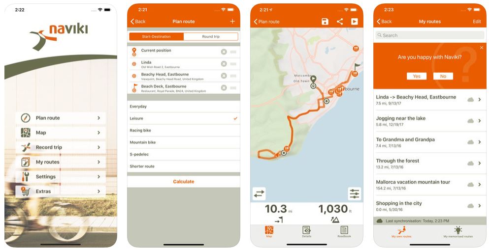Топ-5: лучшие навигационные приложения для велосипедистов
