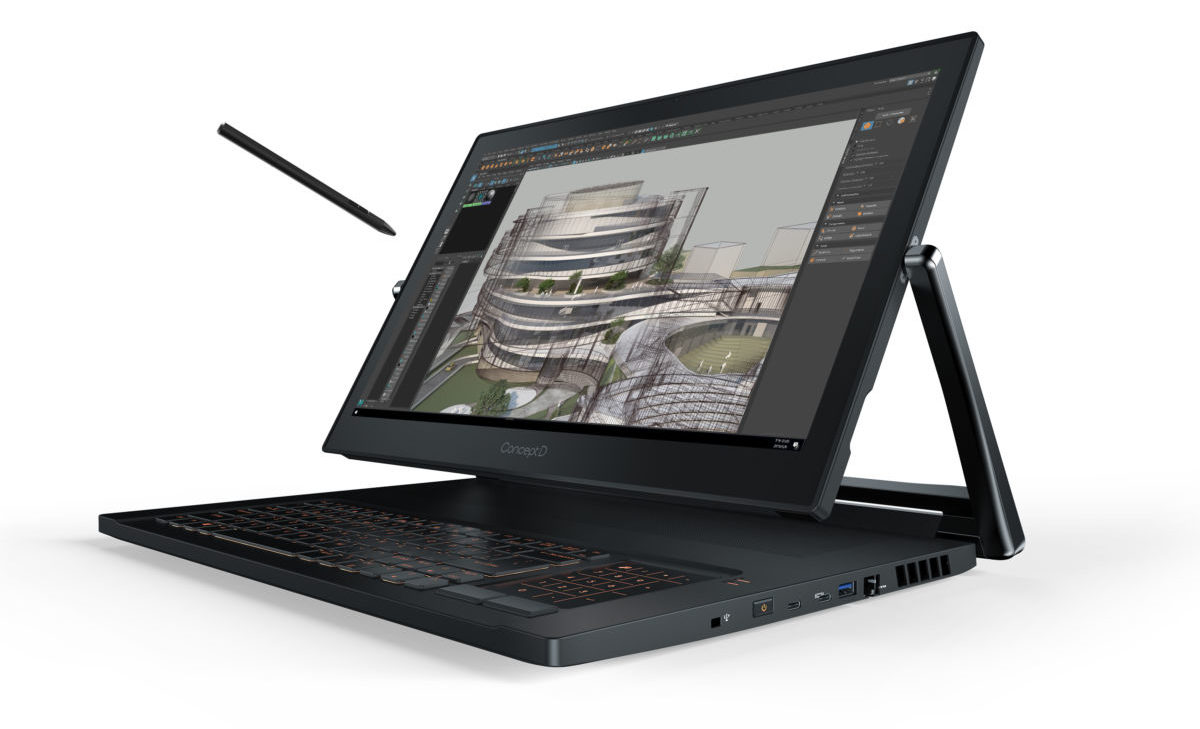 Acer представил новую линейку мощных ноутбуков ConceptD Pro