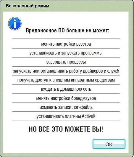 Защита ПК системными средствами