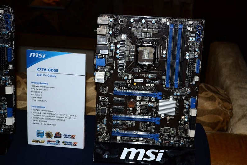 CES 2012: MSI представила системные платы для ПК c поддержкой интерфейса Thunderbolt и 4-мя встроенными портами USB 3.0